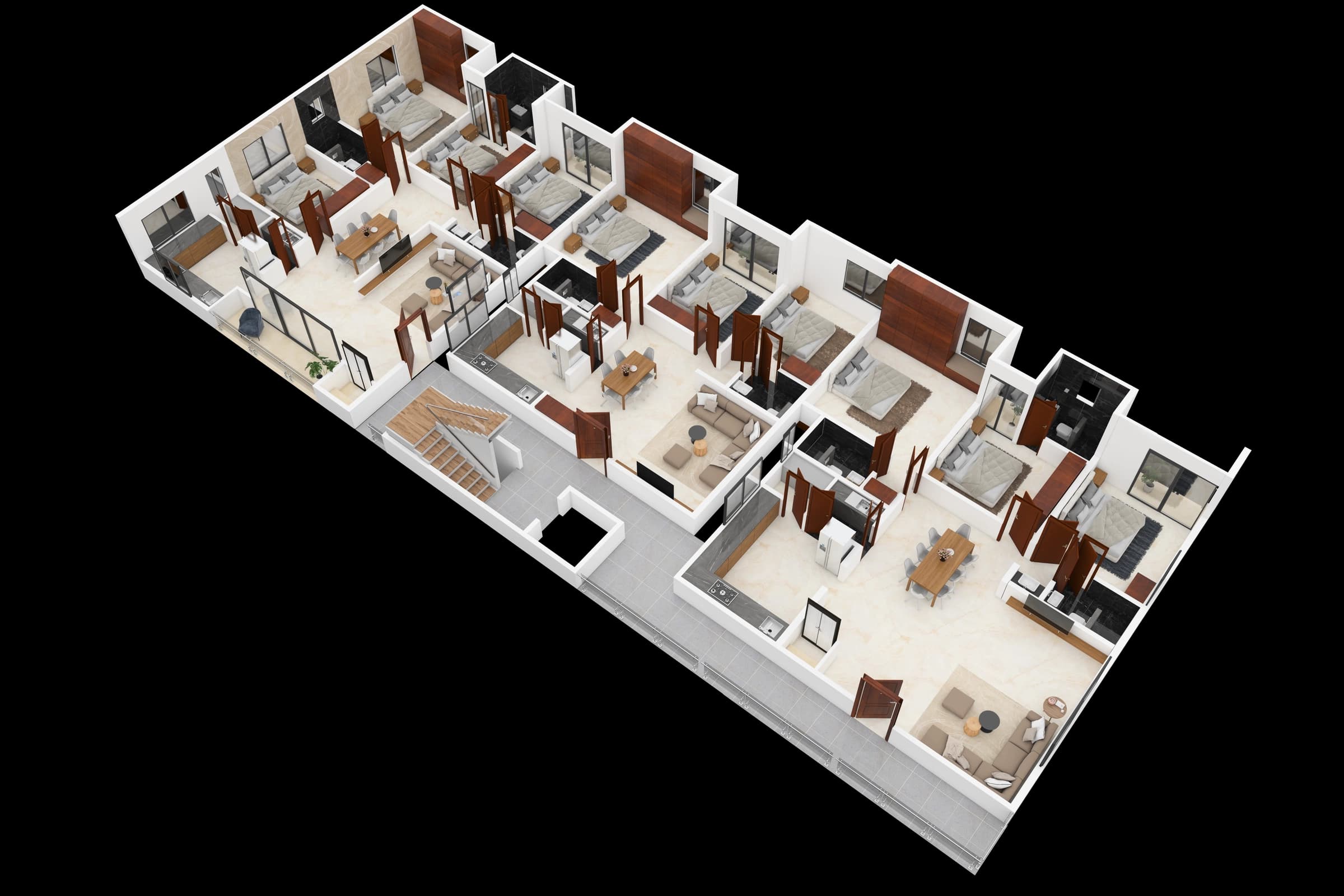 Typical-floor plan drawing