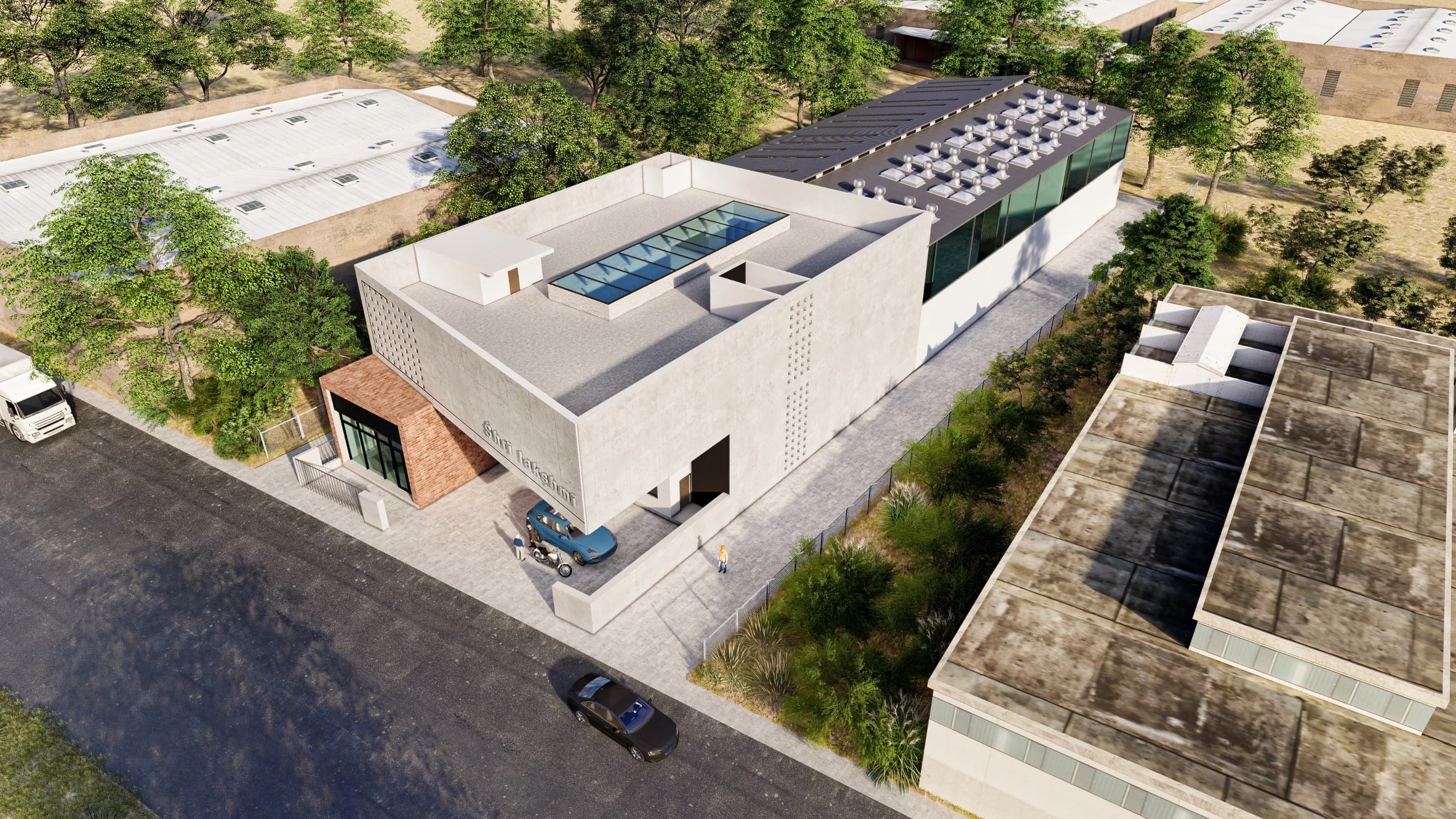BIM visualization for Shri Lakshmi Facility