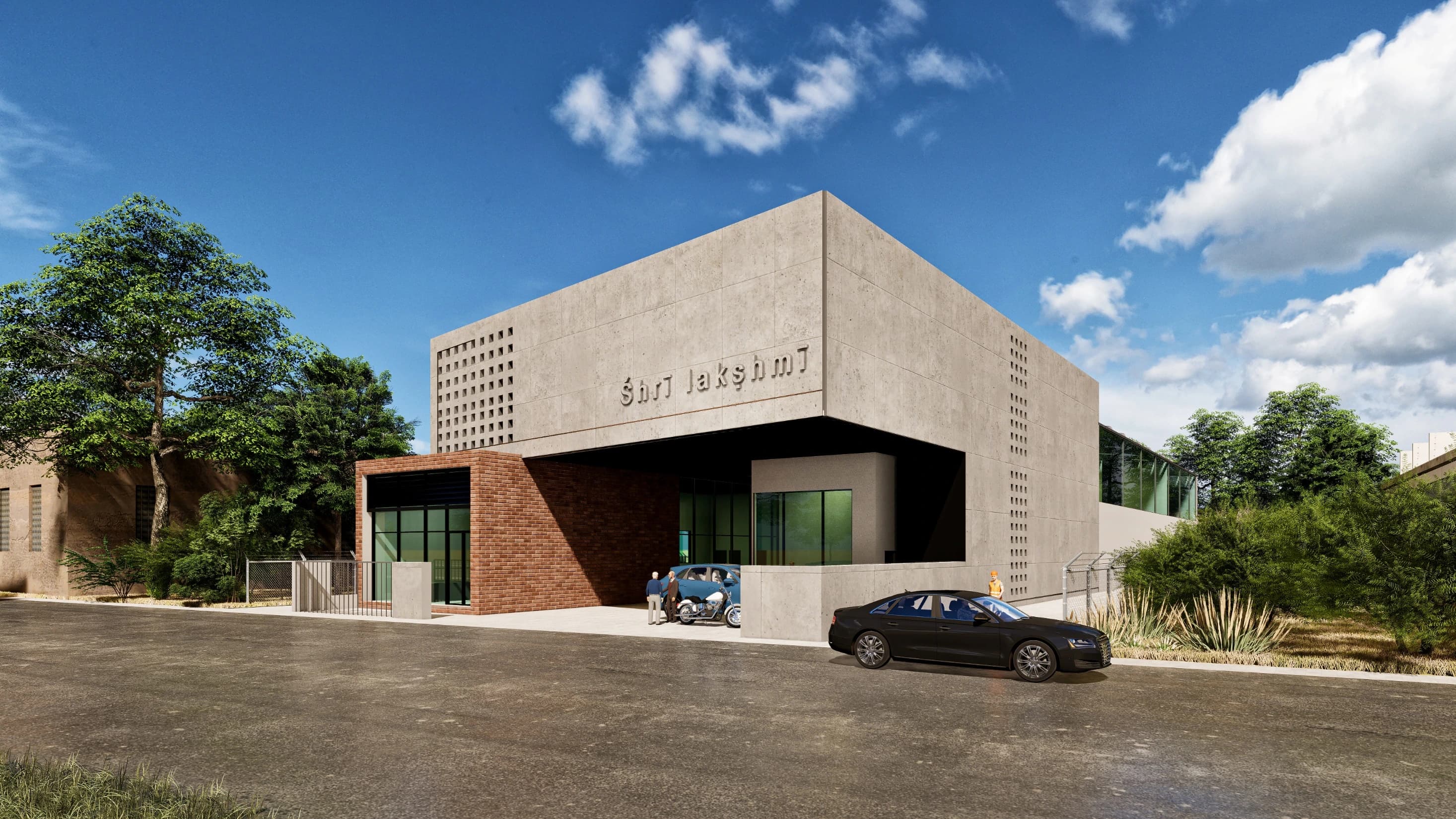 BIM visualization for Shri Lakshmi Facility